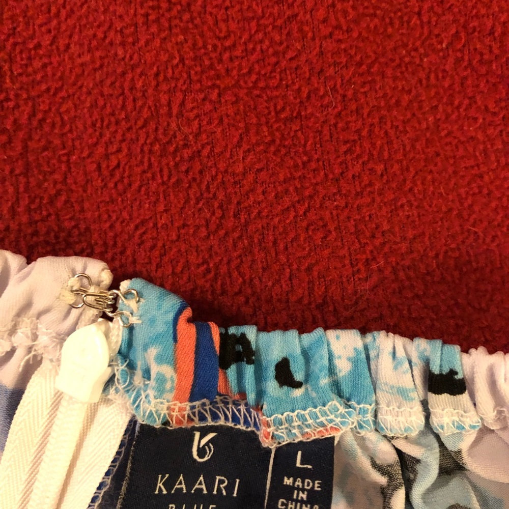 Kaari Blue sleeveless Top size Large - Picture 5 of 8